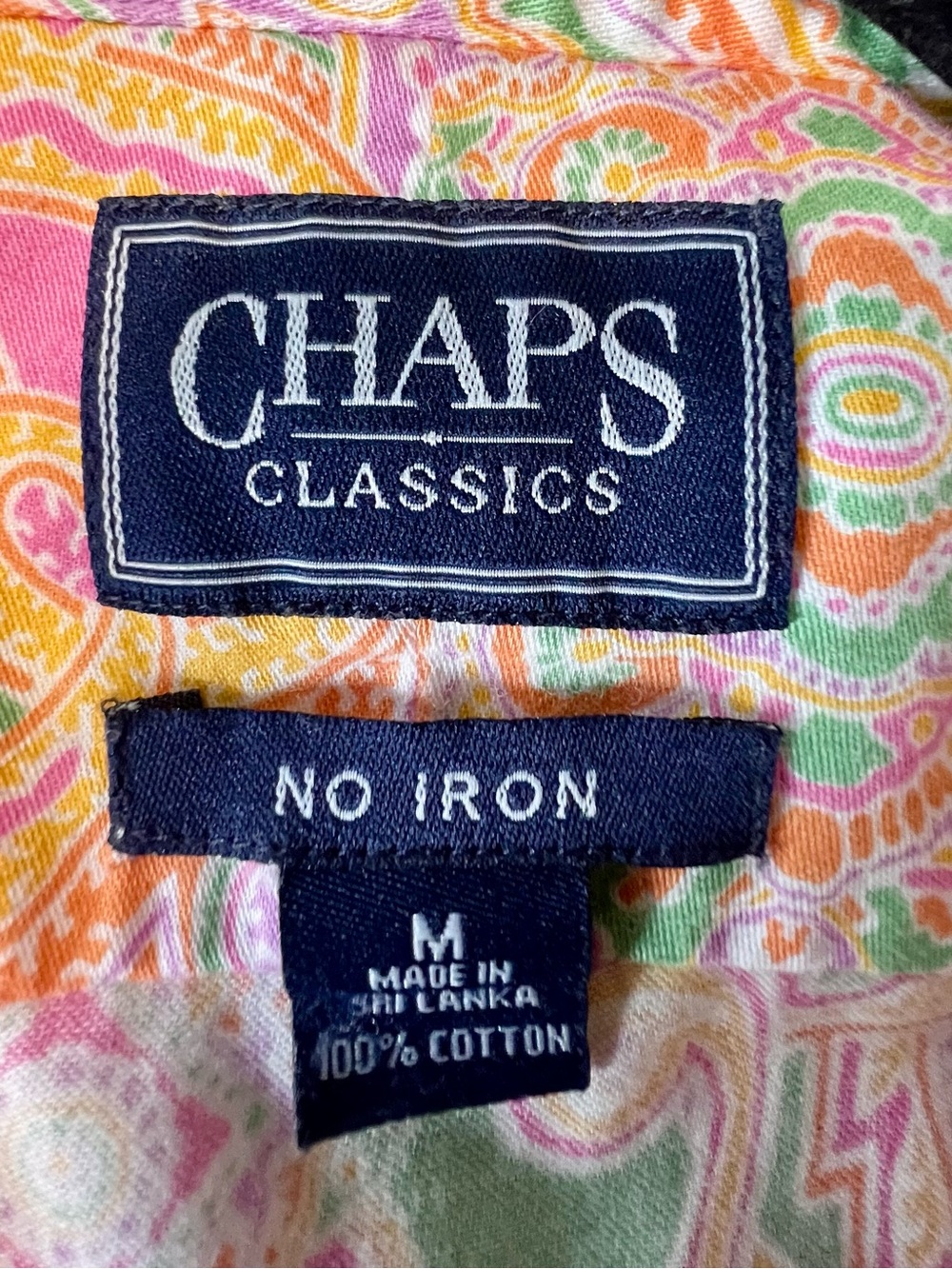 Chaps Women’s Paisley Button-Down Shirt in Multi-Color - Picture 3 of 5
